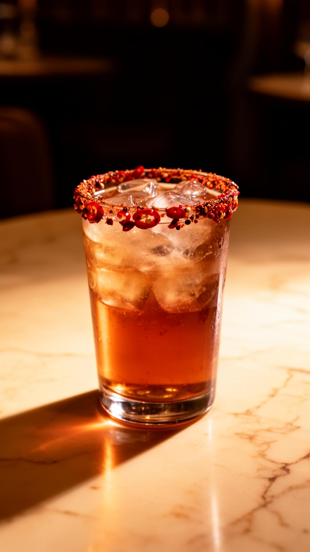 Signature cocktail at Lockdown